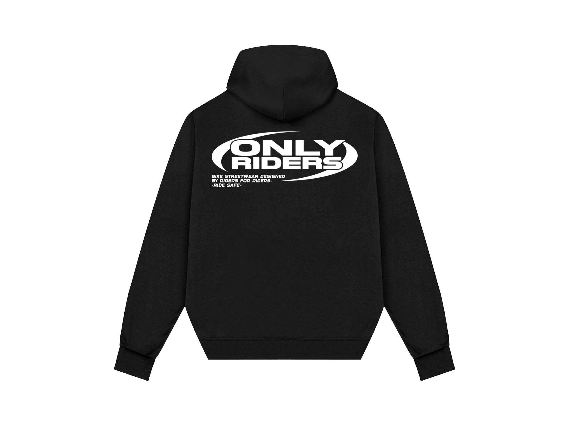 ¡RESTOCK! ONLY RIDERS HOODIE - BLACK