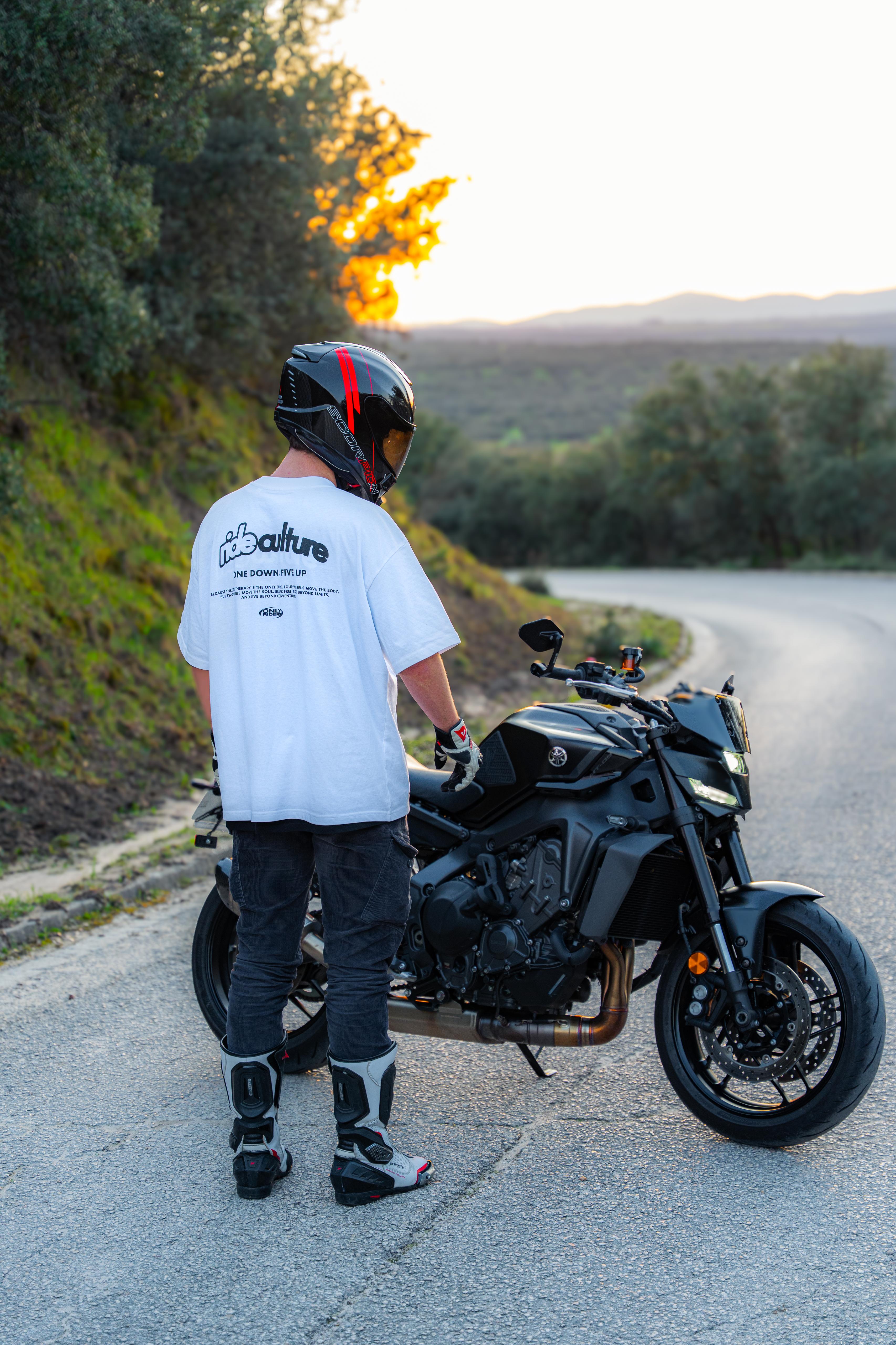 Ride Culture White Tee (OVERSIZED)