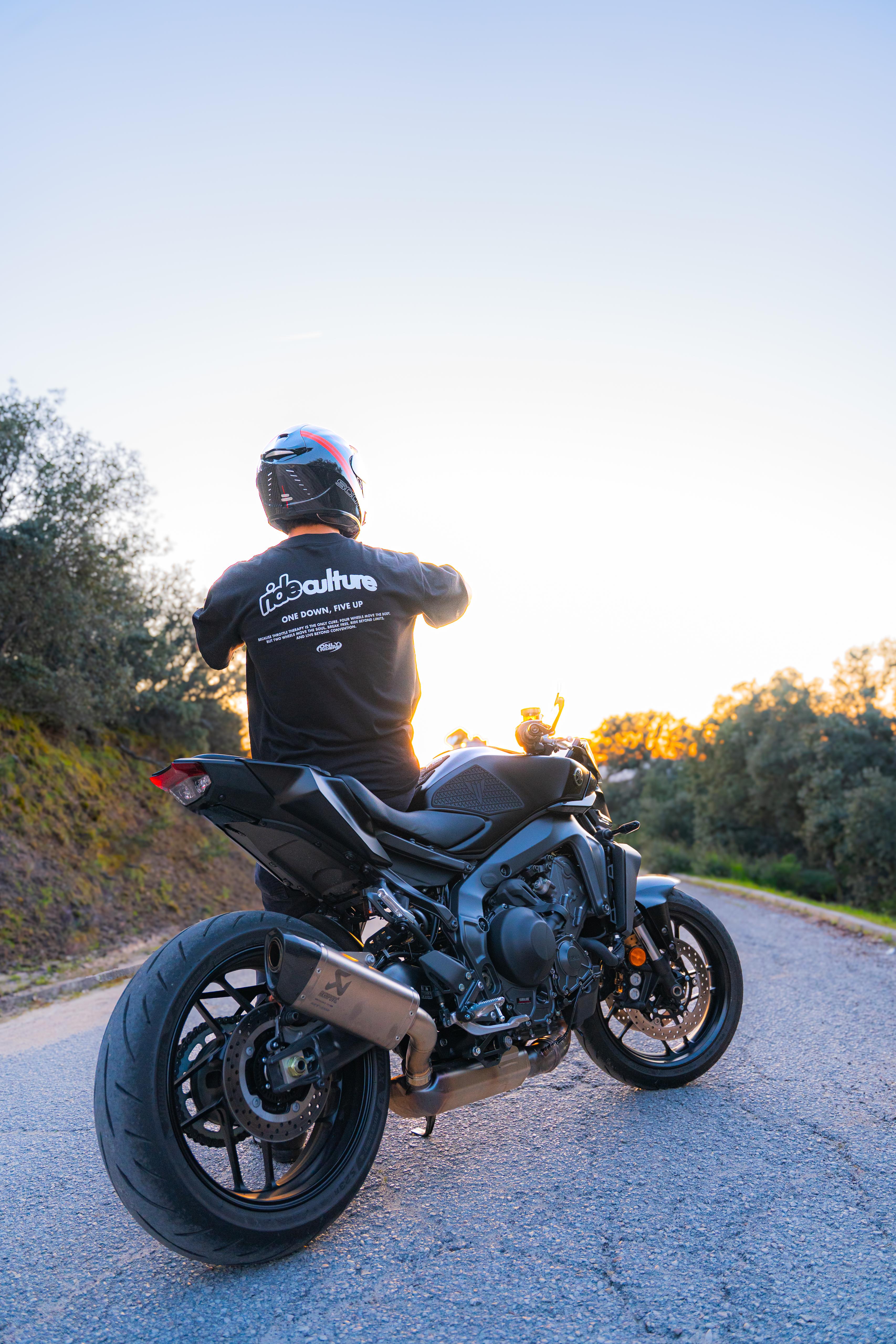 Ride Culture Black Tee (OVERSIZED)