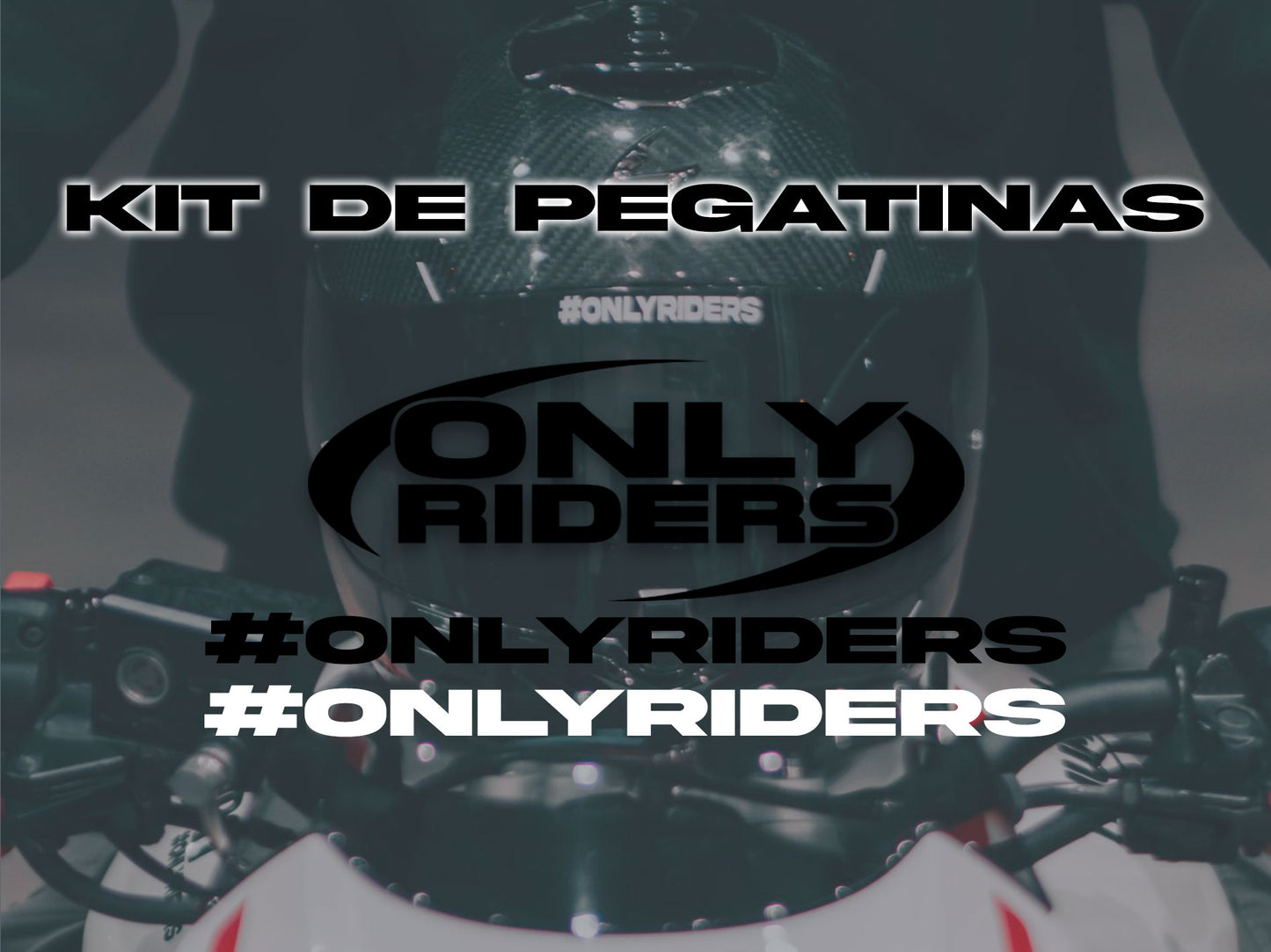 ONLY RIDERS STICKERS