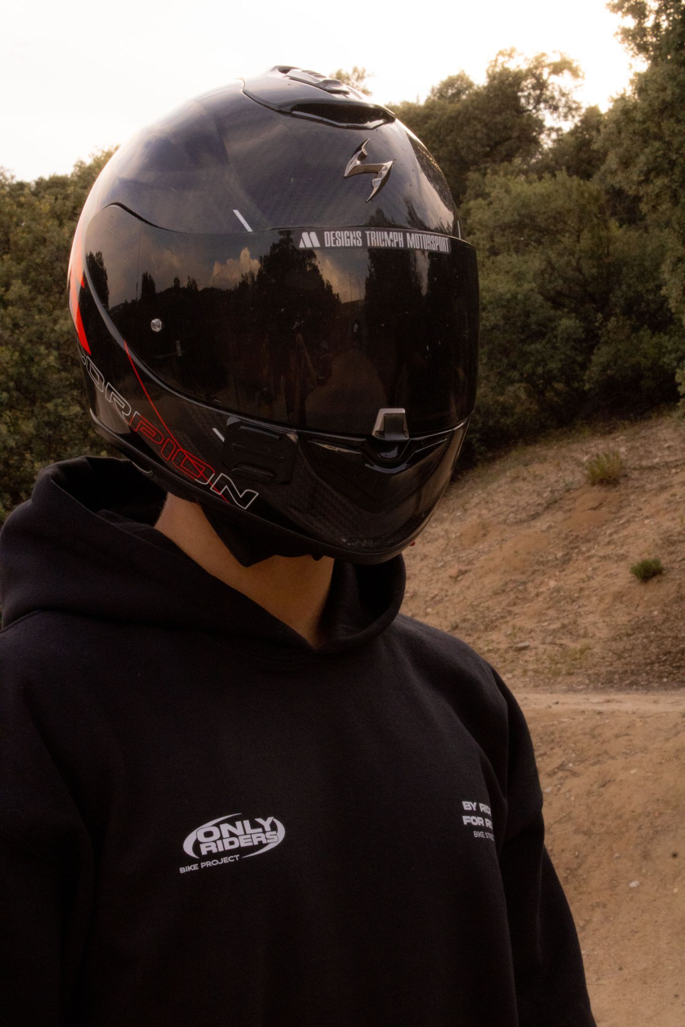 ¡RESTOCK! ONLY RIDERS HOODIE - BLACK